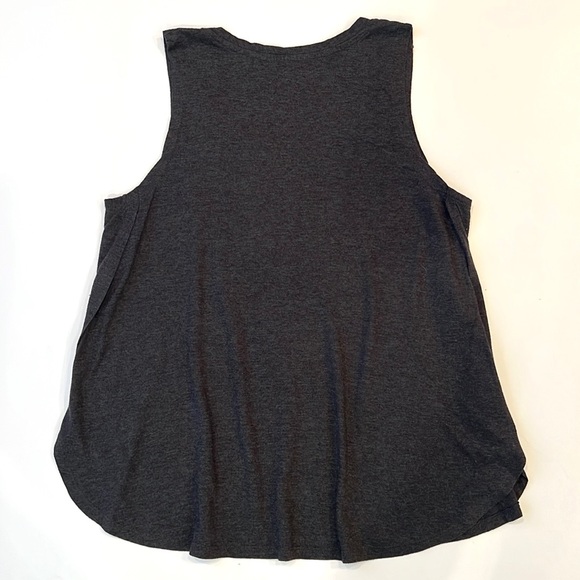 St Simons Island Georgia Grey Split Side Tank Top Beach Brand Original Medium - Picture 2 of 5